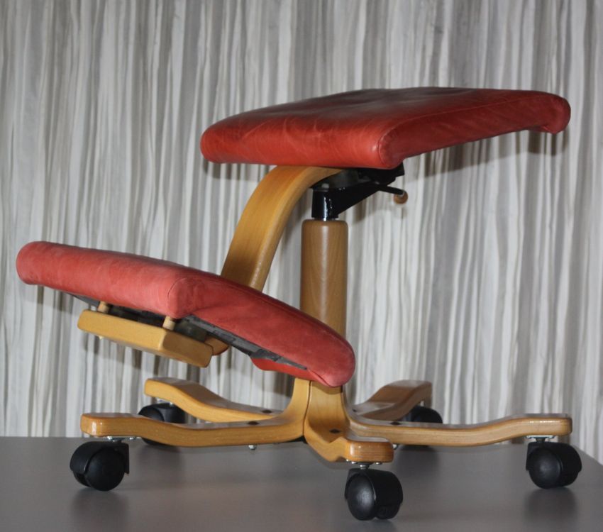 Stokke Varier Wing Balans Leder stark abgenutzt Aufarbeitung Kaufen auf Ricardo