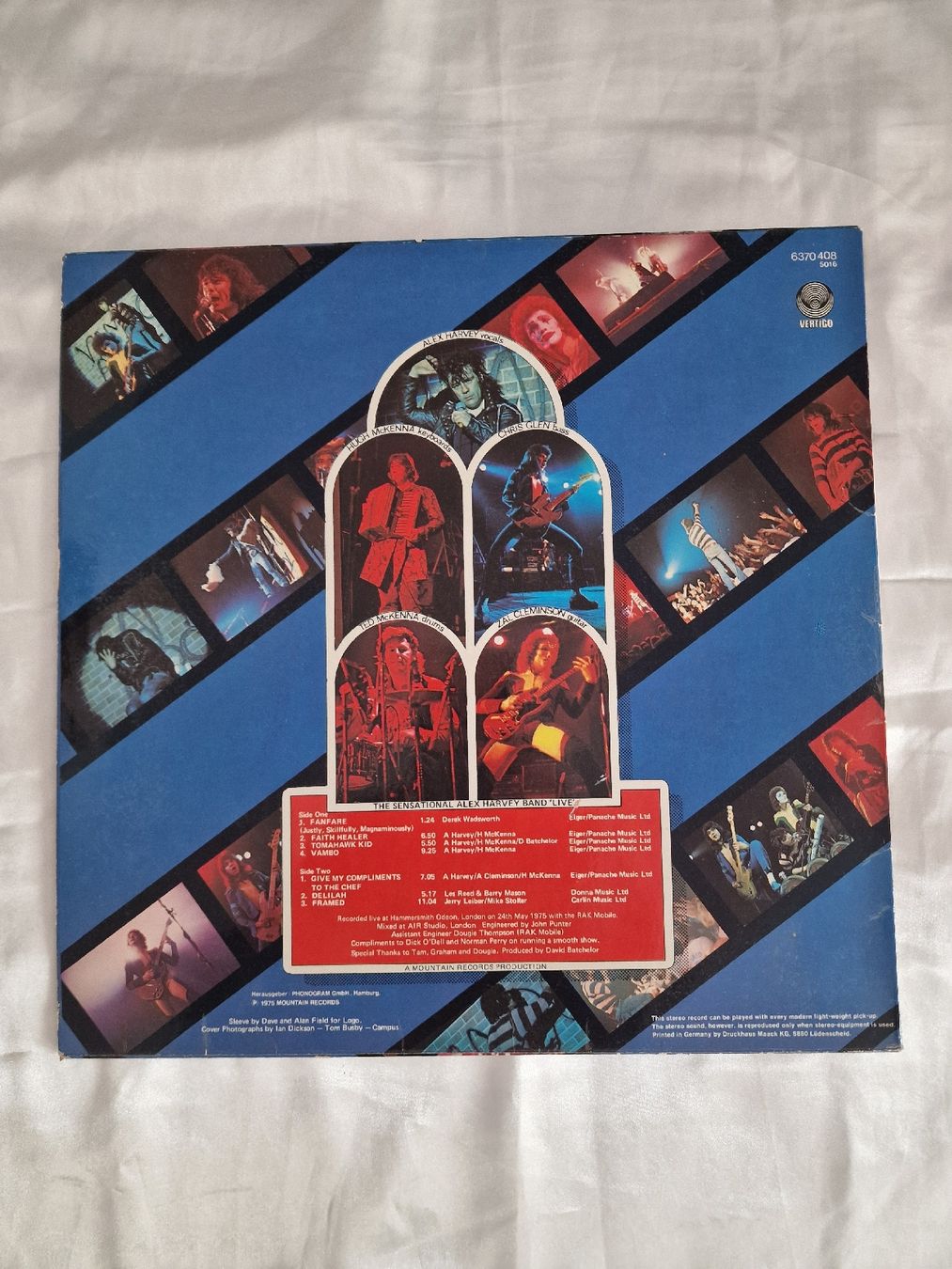 Dischi in vinile: The Sensational Alex Harvey Band - Live – Usato da Pfaffnau venduto da gunport 1