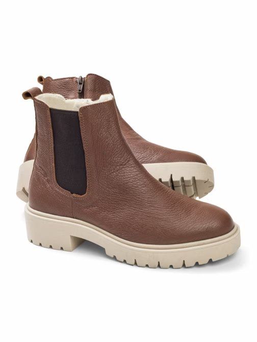 Walbusch Scarpe da donna: Walbusch Stiefel:  Hirschleder-Chelsea – Nuovo (secondo la descrizione) da Veltheim AG venduto da dunkelwald