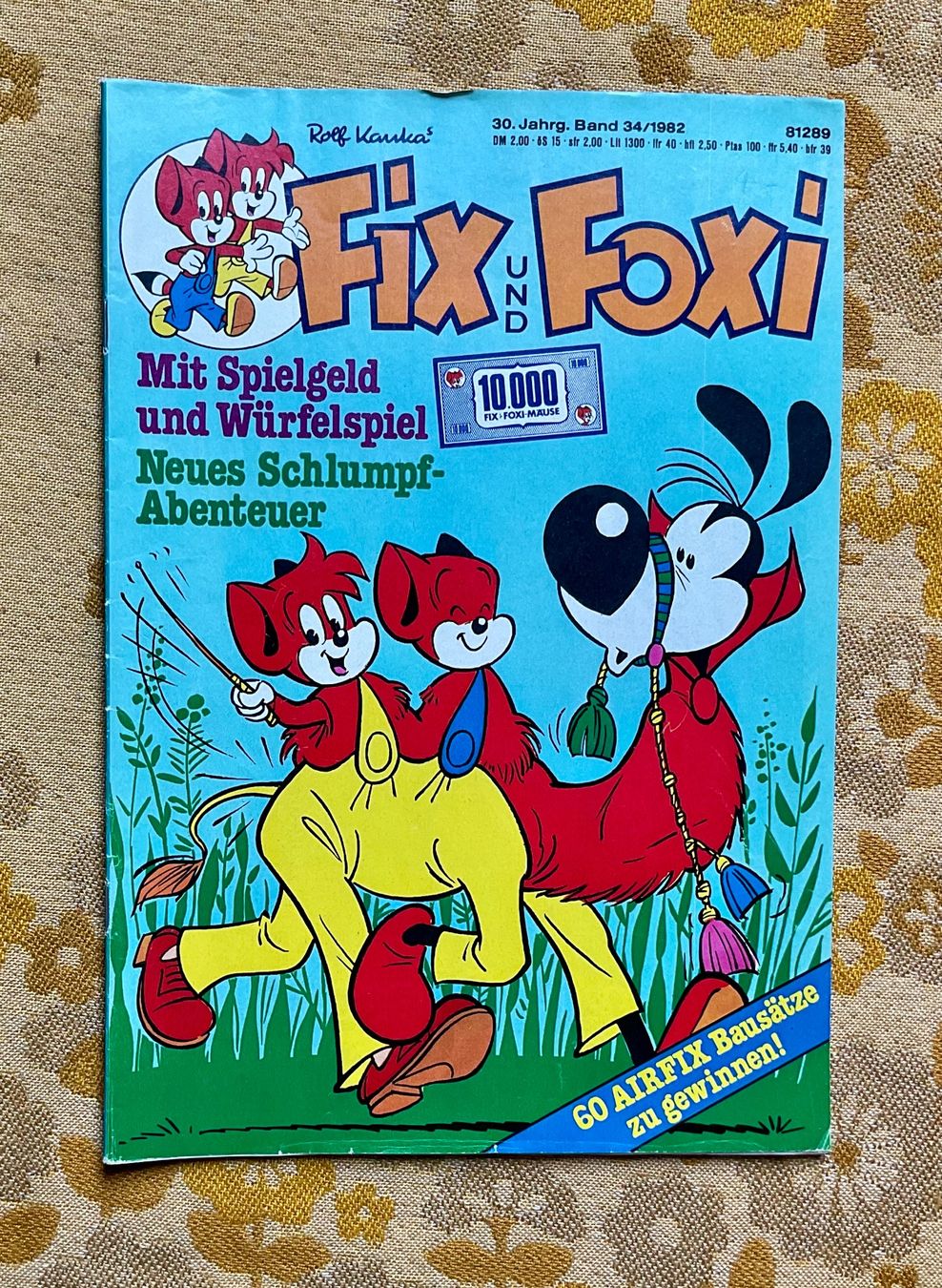 Fumetti: Fix und Foxi Heft Nr 34 von 1982 – Usato da Endingen venduto da nathan05