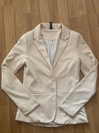 Blazer Damen Creme Gr. M Top Zustand