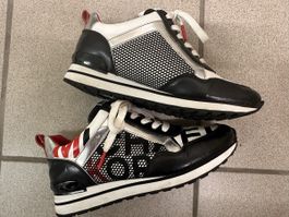 Michael Kors Turnschuhe Damen Grösse 37 schwarz/weiss/rot