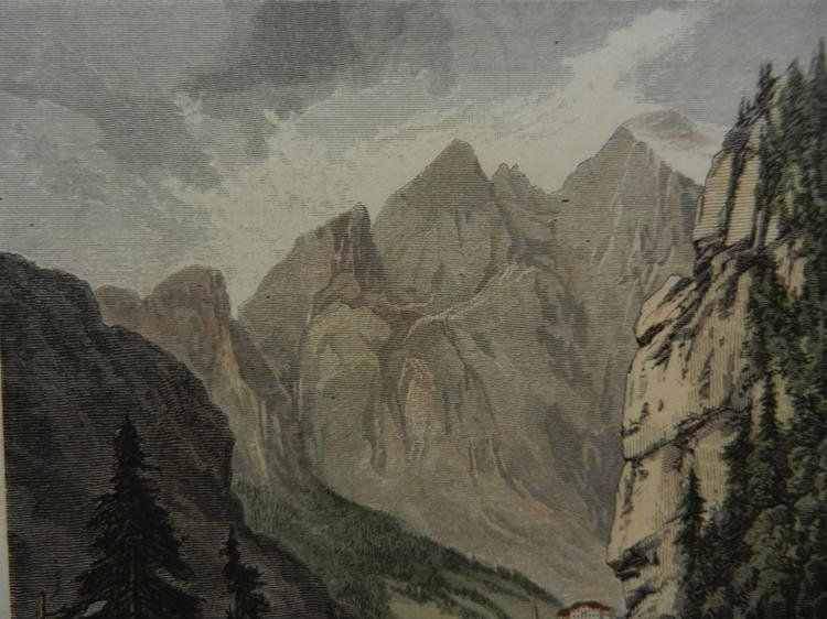 Gravures: Bad Leuk Gemmiwand – D'occasion à Risch par Rischli15 4
