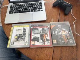 Lot 3 jeux PS3 Battelfield