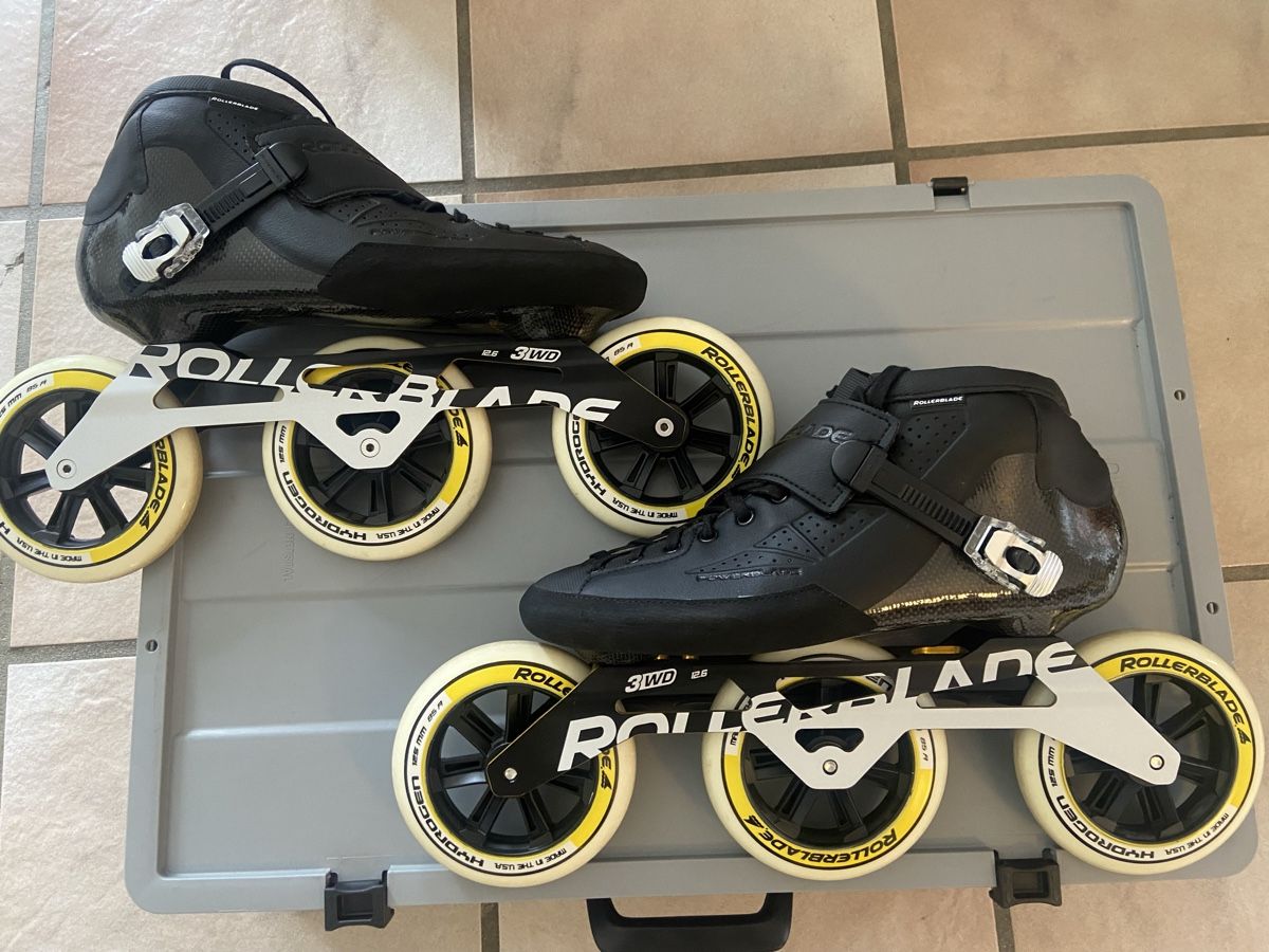 Inline-Skating & Rollschuhe: Rollerblade Pro 125 Inline Skates, Grösse 45, – Neu (gemäss Beschreibung) aus Zwingen von Jungfrau0