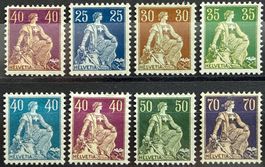 kleines Lot Helv. m. Schwert ** SBK 314.- ab 20.-