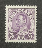 Dänemark 1934, Christian X, 5k ungestempelt