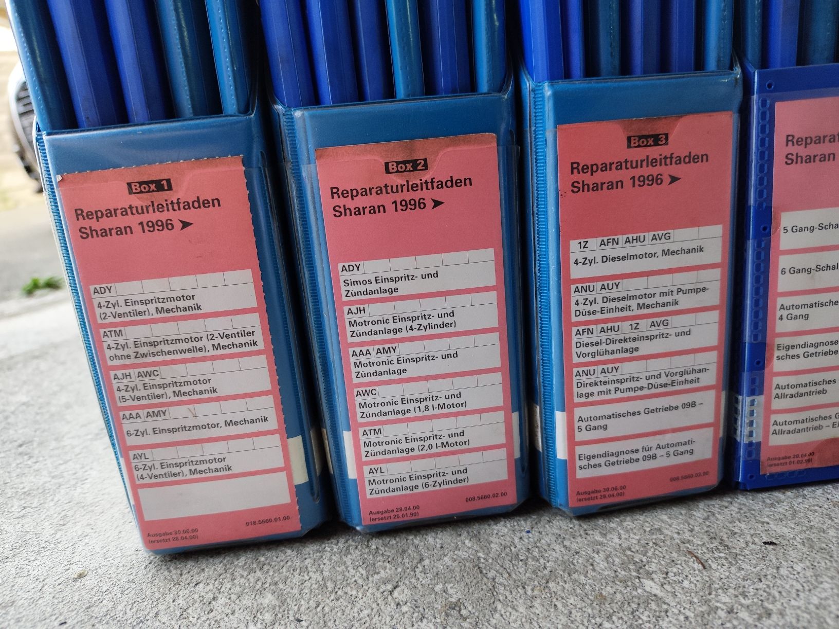 Bücher: Werkstatthandbücher VW Sharan 1996 – Gebraucht aus Rebstein von andi322 1