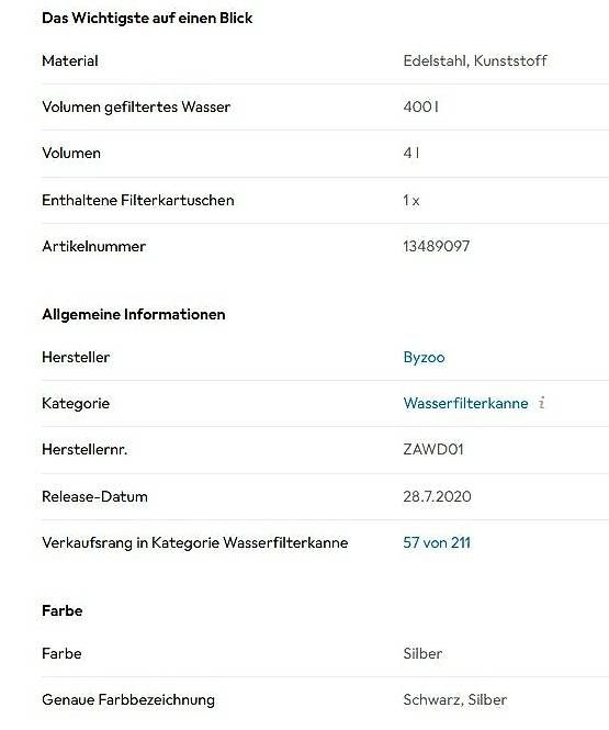Elettrodomestici da cucina: Wasserdestillierer – Usato da Illnau venduto da eberha1 2