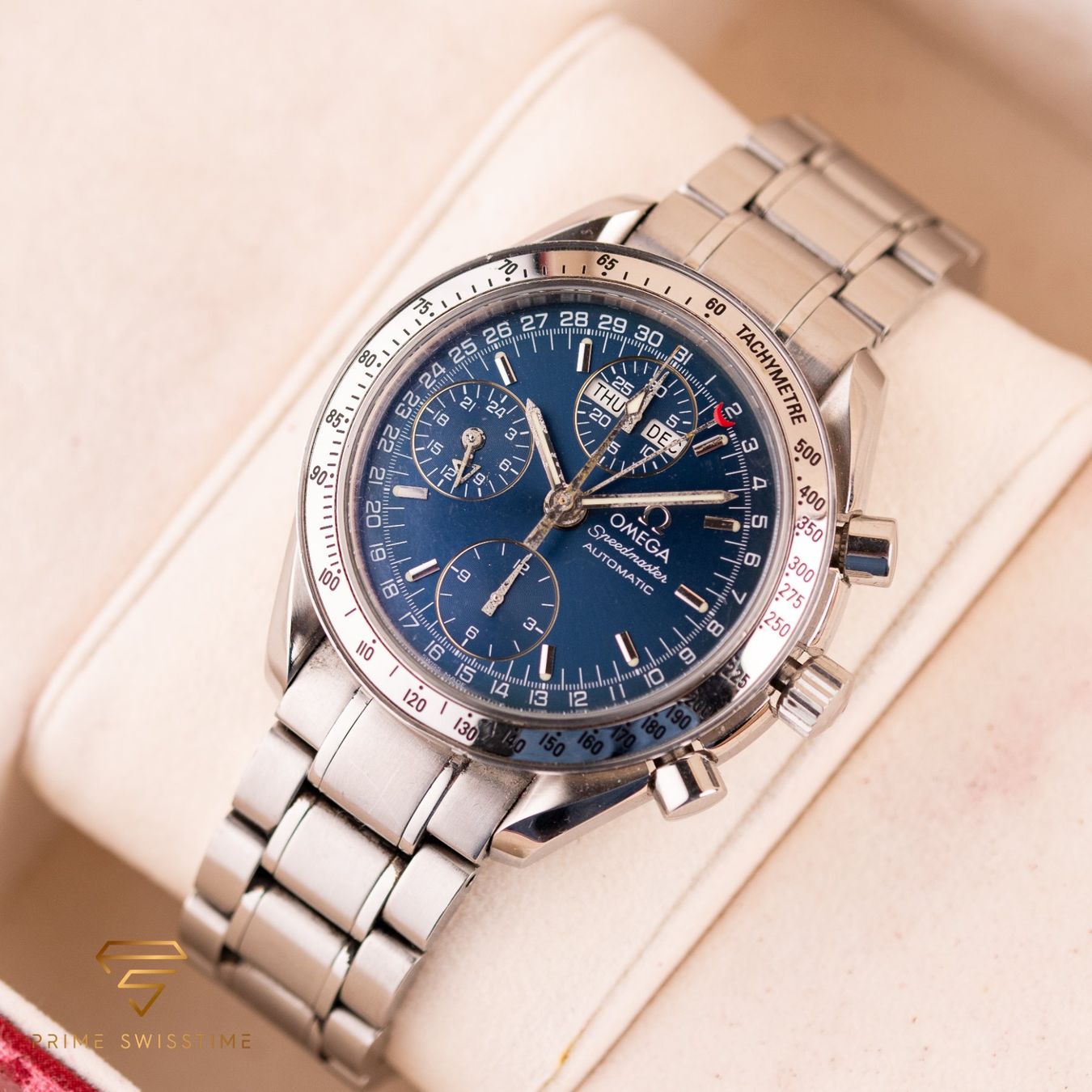 Omega Orologi: Omega Speedmaster Day Date/ 3523.80 / 1990s / Serv'24 – Usato da Luzern venduto da PrimeSwissTime 9
