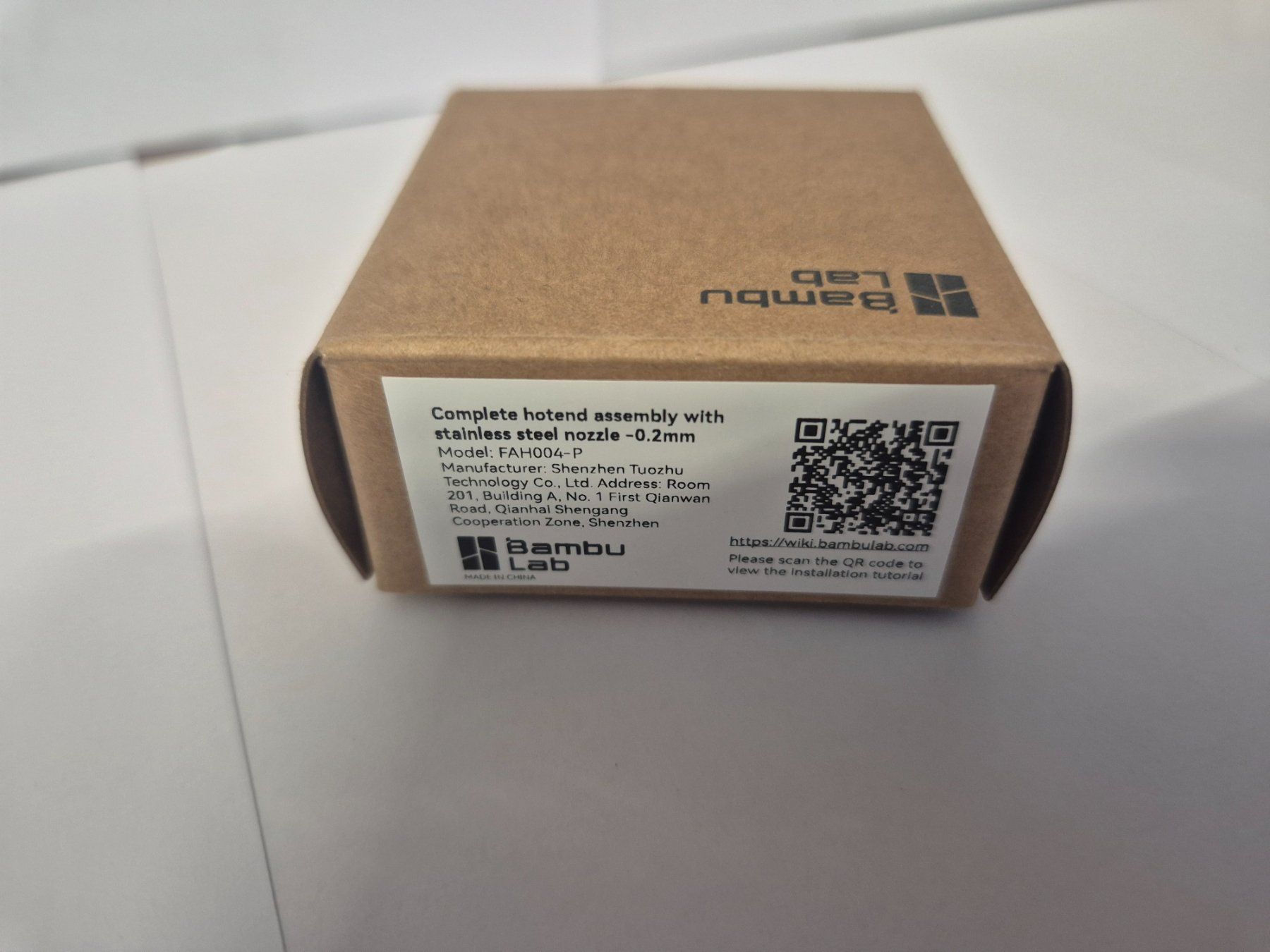 Bambu Lab Stampanti 3D: Bambu Hotend 0,2mm Complete Hotend P1 Serie – Nuovo e nell'imballaggio originale da Rickenbach b. Wil venduto da agu_6jgz 1