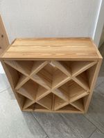 Weinregal aus Holz in gutem Zustand