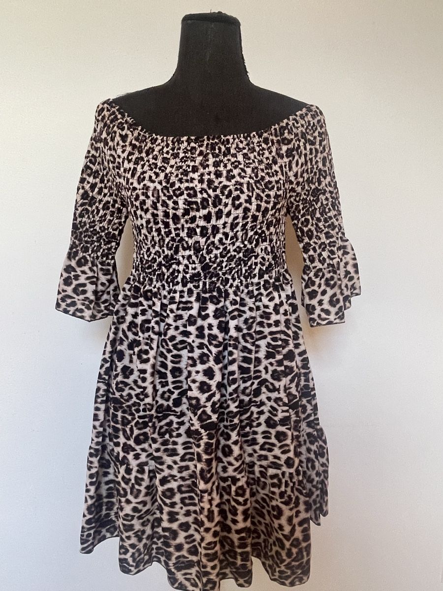 Kleider: Boho Leo Minikleid – Neu (gemäss Beschreibung) aus Sigriswil von ck56 2