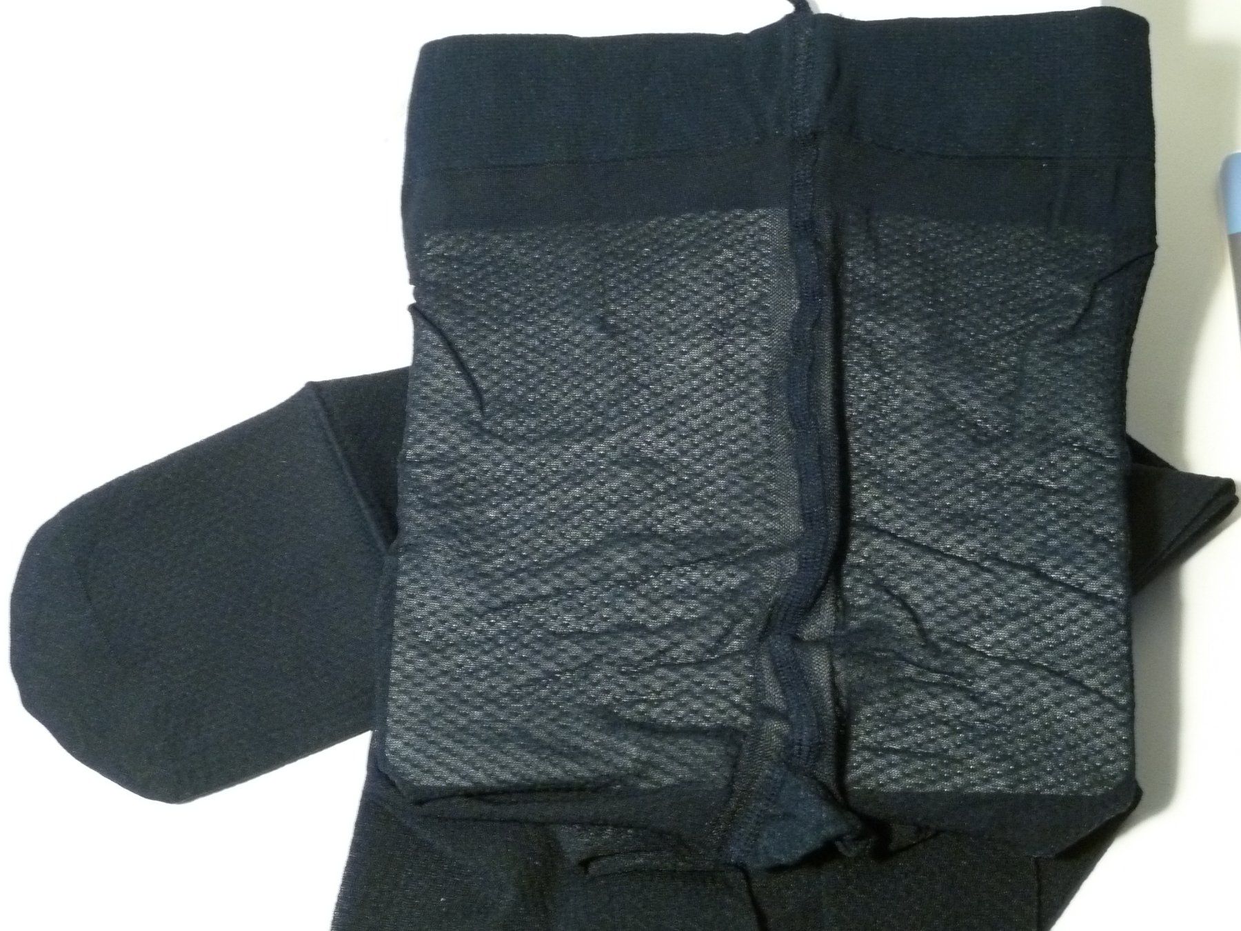 Calze & Collant: Dunkelblaue gemusterte Vintage Strumpfhose Gr. L  30 den – Nuovo e nell'imballaggio originale da Birsfelden venduto da Paleochora 2