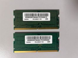 DDR5-4800 32GB RAM SO-DIMM Laptop Arbeitsspeicher (2x 16GB)
