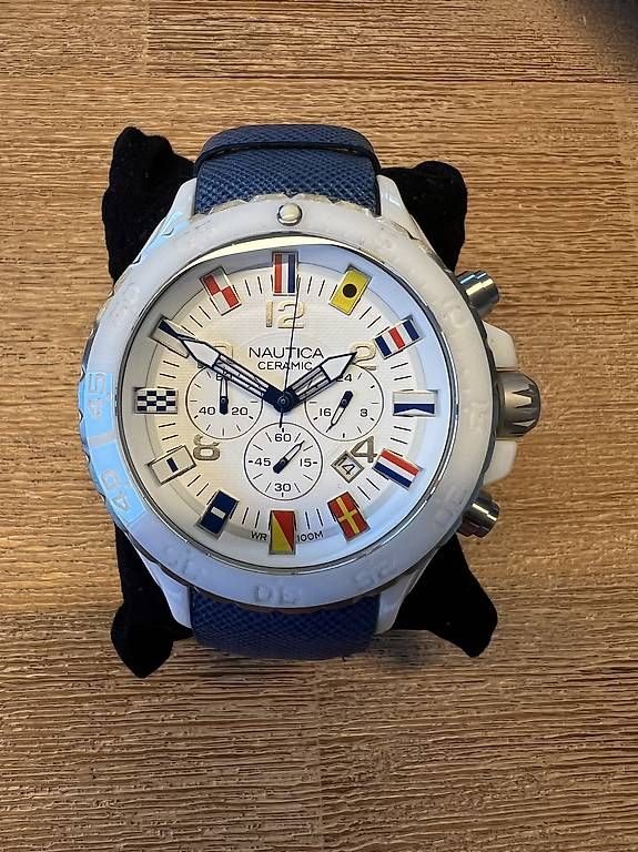 Uhren: Nautica Ceramic Uhr – Gebraucht aus Herznach von cassanese87011