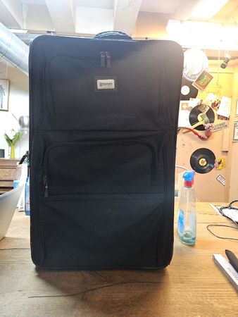 Reisetasche schwarz Marke norym mit Rollen guter Zustand (D1