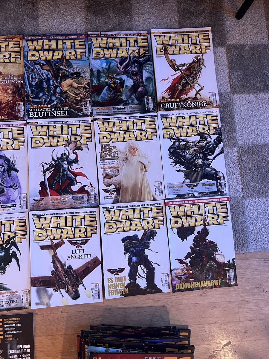 Riviste & Magazine: Warhammer White Dwarf Magazin Games Workshop 16 Stück – Usato da Lauterbrunnen venduto da jul_5jfm 2