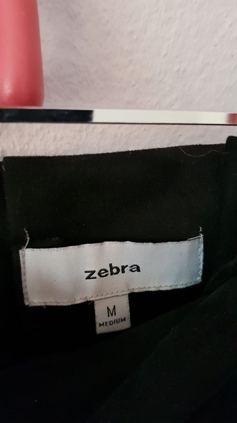 Zebra Gonne: Jupe zebra noire taille M avec ceinture – Nuovo (secondo la descrizione) da Versoix venduto da aline_b 2