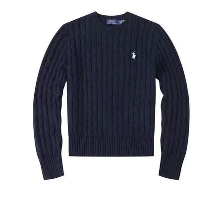 Polo Ralph Lauren Zopfmuster Pullover dunkelblau Grösse M