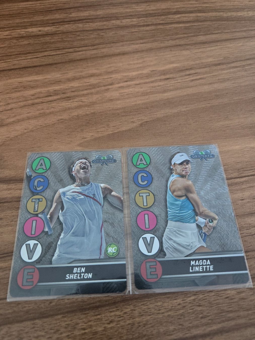 Topps Carte collezionabili: Topps graphite Ben Shelton Magda Linette Active – Usato da Pregassona venduto da med_fk22