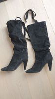 Wildleder Stiefel schwarz