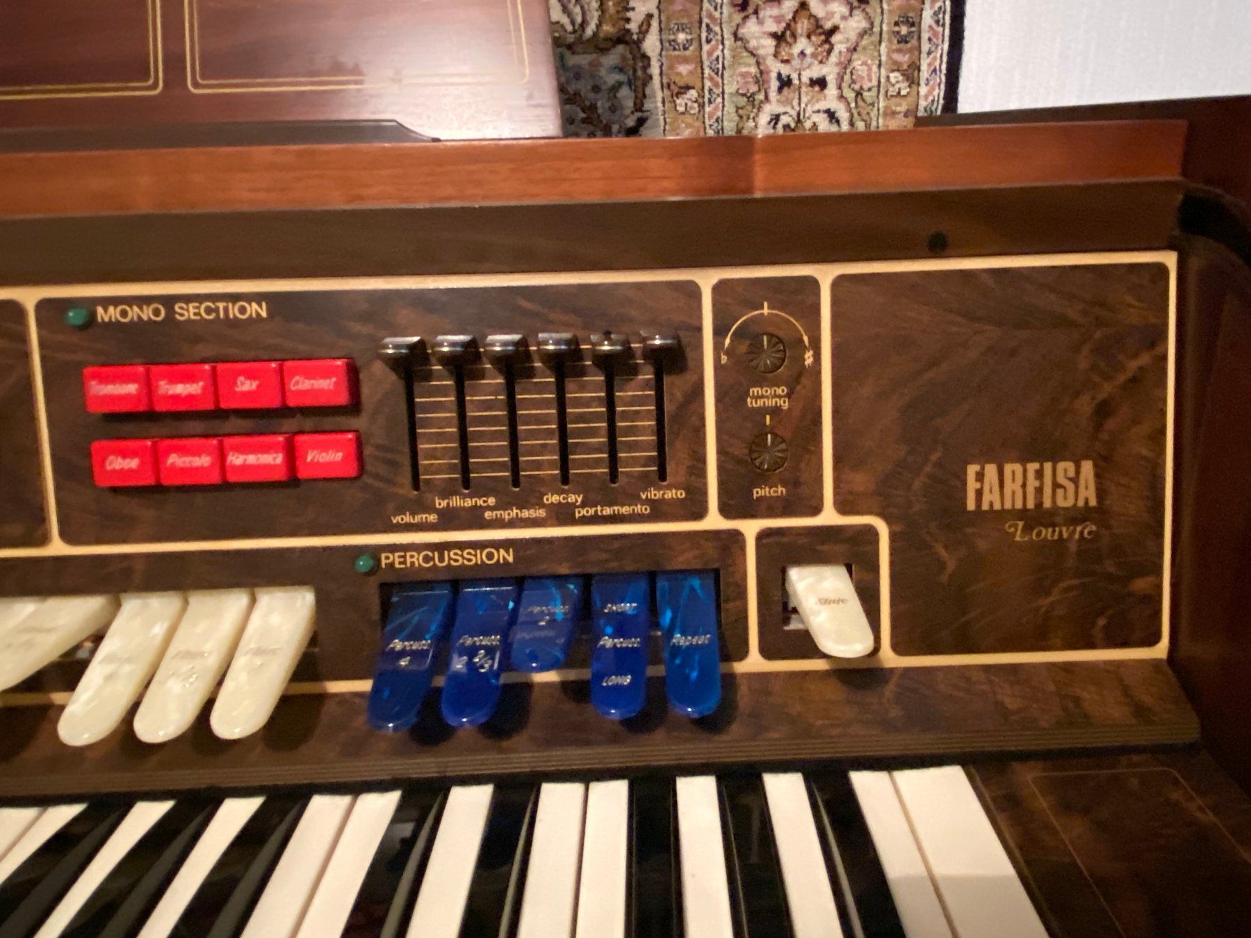 Strumenti musicali: Heimorgel Farfisa Louvre – Usato da Lachen SZ venduto da TALJB 4
