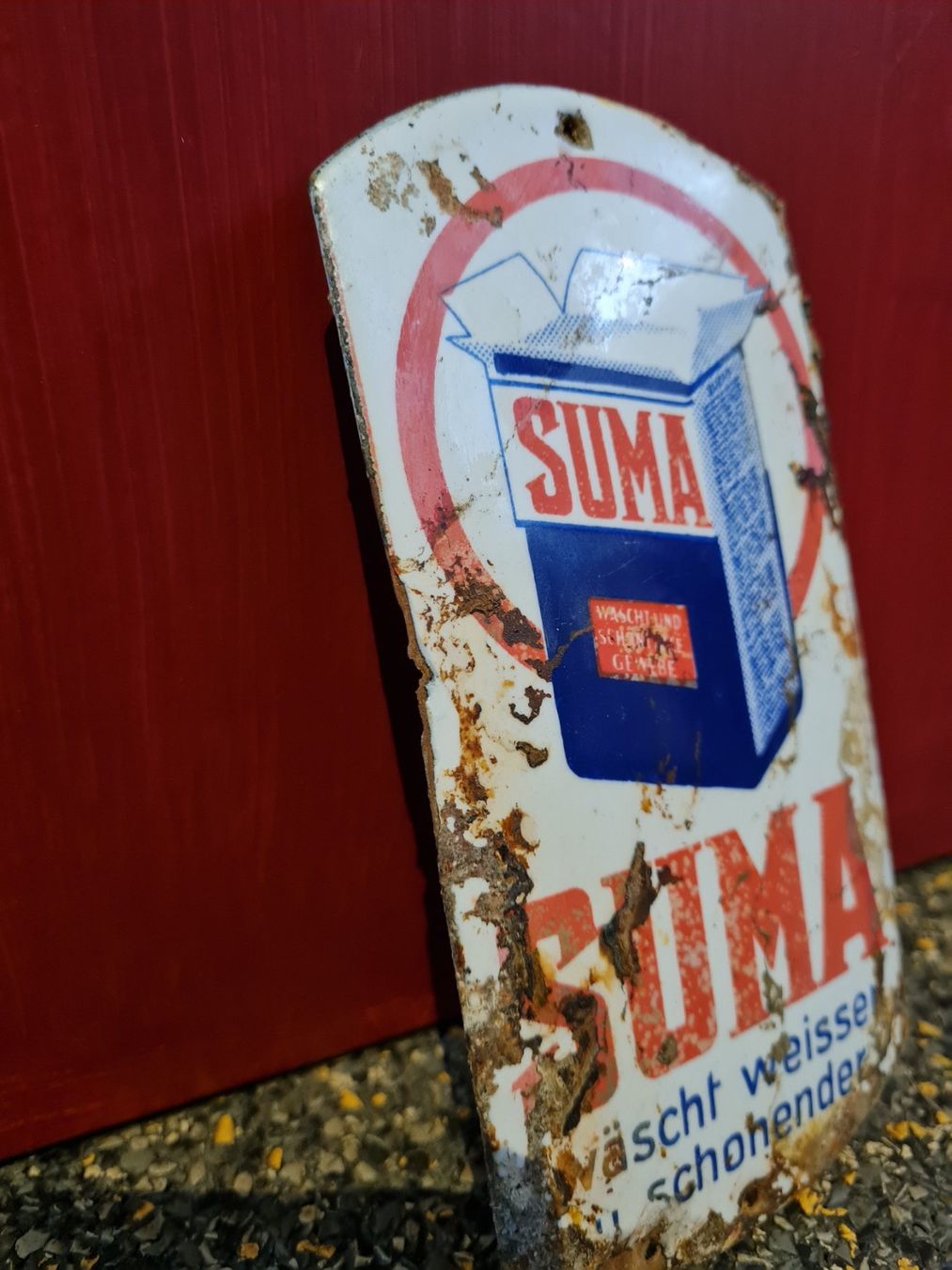 Insegne: Suma Türschild Emailschild – Usato da Wynau venduto da Bastel87 5
