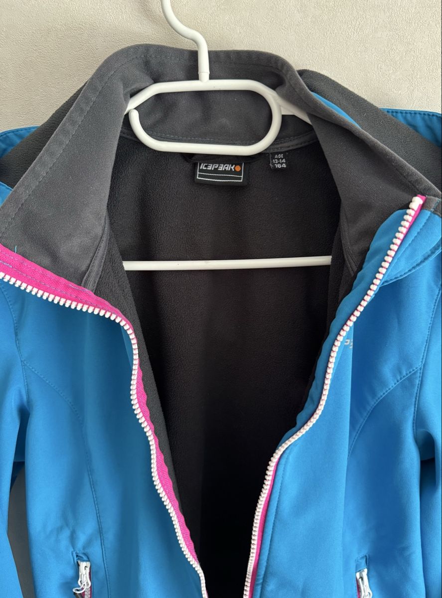Icepeak Jacken & Mäntel: ICEPEAK Softshell Jacke Blau Gr. 164 - Mädchen  – Gebraucht aus Flumenthal von Krajan 1