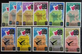 SHARJAH Kat. 169-180 ** 1965 Kat. 21 Euro