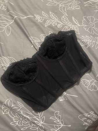 Bustier Top Shein black size XS