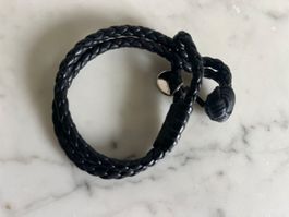 Bottega Veneta Bracelet, schwarz, Grösse M, NP 320 CHF