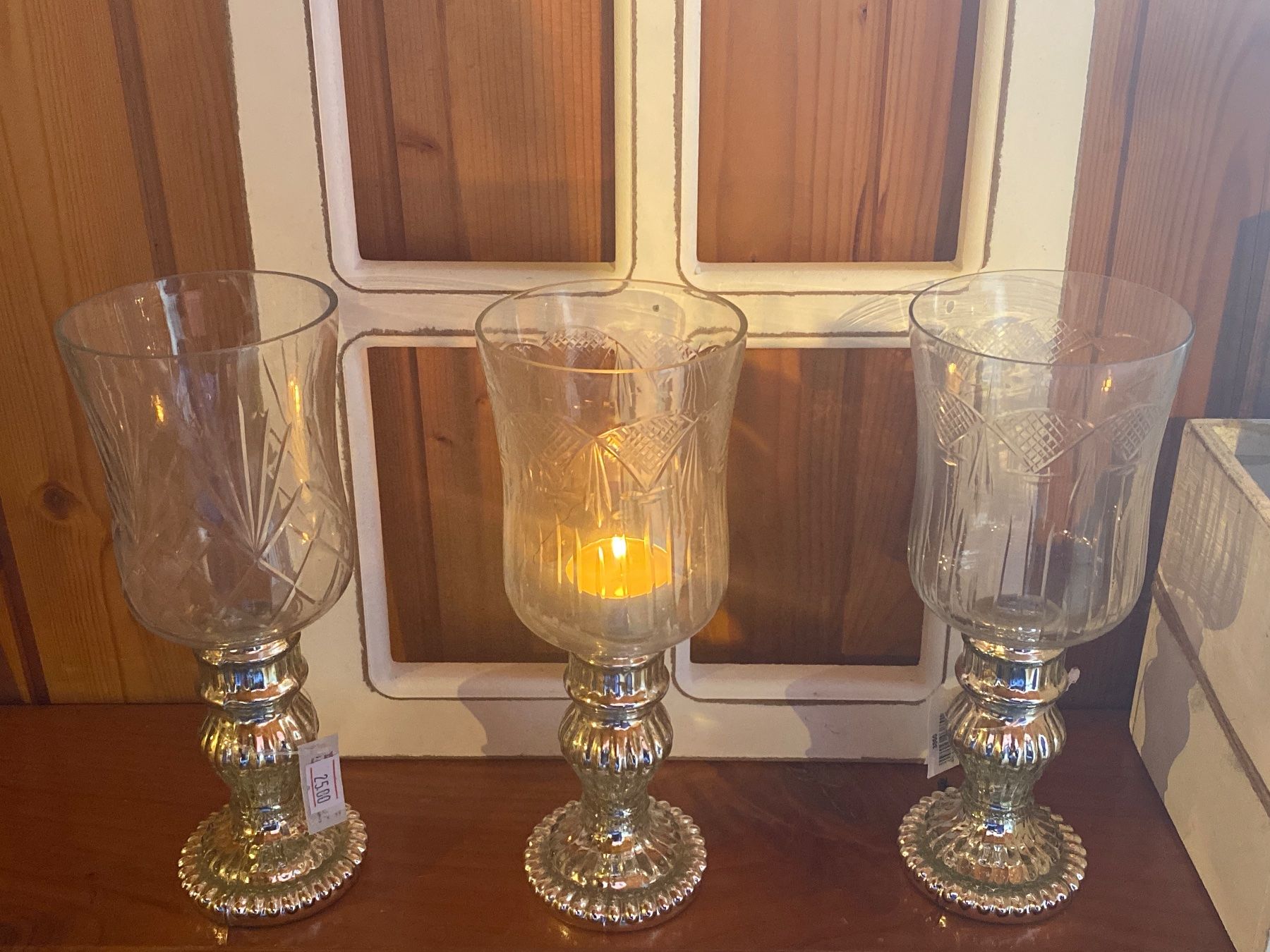 Portacandele: DEKO WINDLICHT KELCHE-3ER-SET – Nuovo e nell'imballaggio originale da Meienried venduto da ManuelaBoutique 1