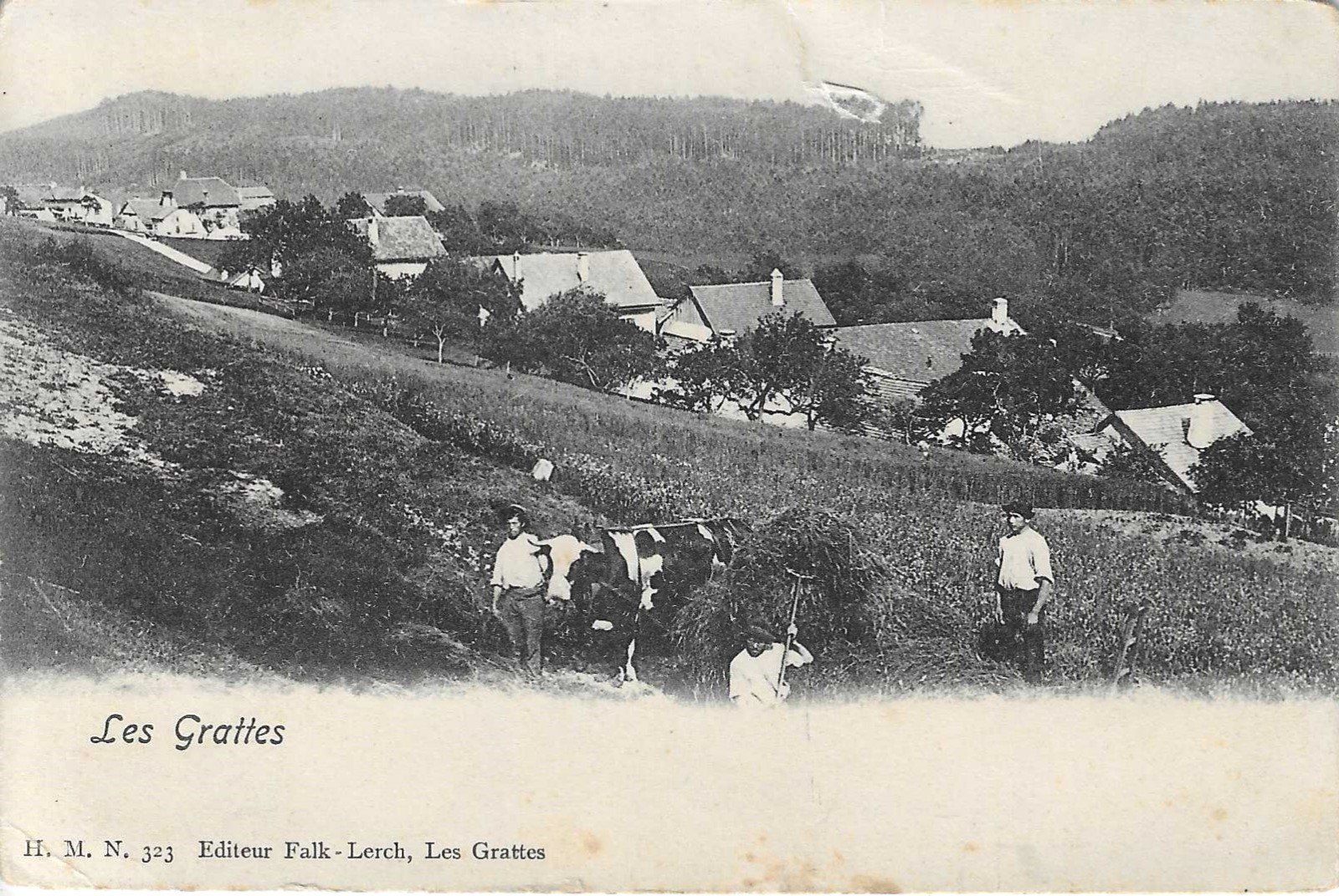 Cartes postales: Les Grattes Rochefort – D'occasion à Savagnier par Ne2065