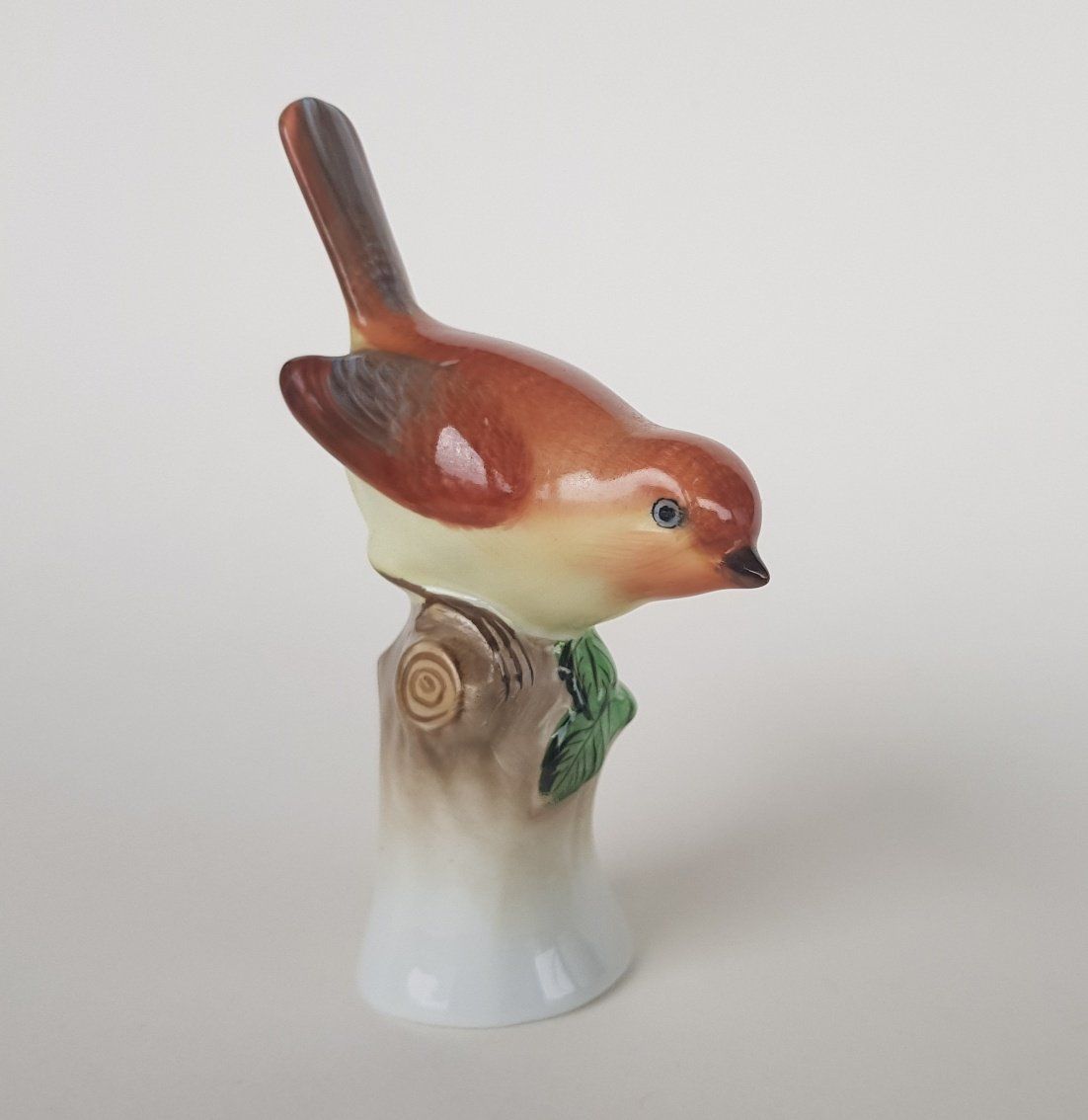 Herend Statuette: Herend - " Rotkehlchen " -  aus  Schweizer Sammlung – Usato da Horw venduto da Kunstreich7 2
