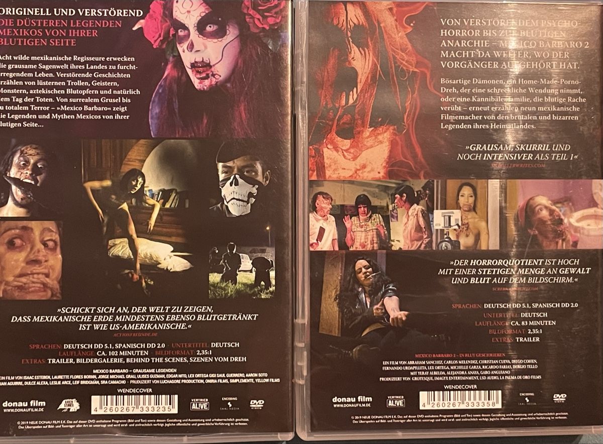 Tutti i DVDs: Mexico Barbaro 1 + 2 – Usato da Waldenburg venduto da Mimily33 1