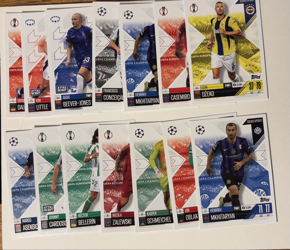 Topps Sammelbilder & Trading cards: Topps Match Attax Extra 24/25 Basekarten – Neu (gemäss Beschreibung) aus Basel von JM_Cards 1
