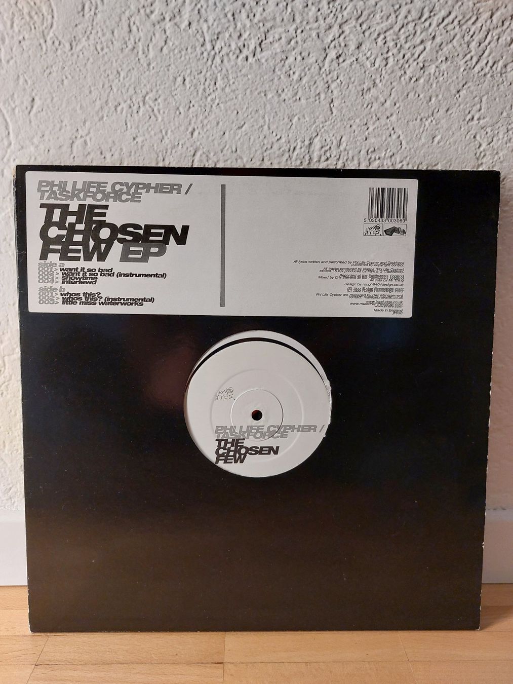 Dischi in vinile: Phi Life Cypher / Taskforce - The Chosen Few EP 12" UK – Usato da Würenlingen venduto da oli_ccy5