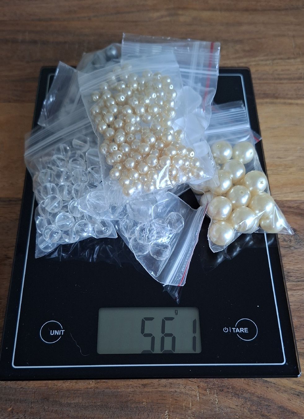 Perlen (unechte): Glasperlen gemischt – Neu und originalverpackt aus Kriens von Wolly85 2