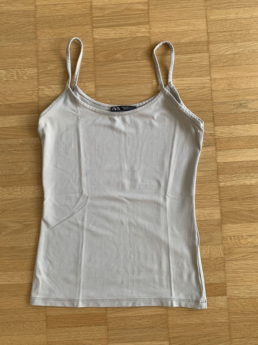 Zara Tops: Zara Top in Beige, Gr. S – Gebraucht aus Uster von snickers3