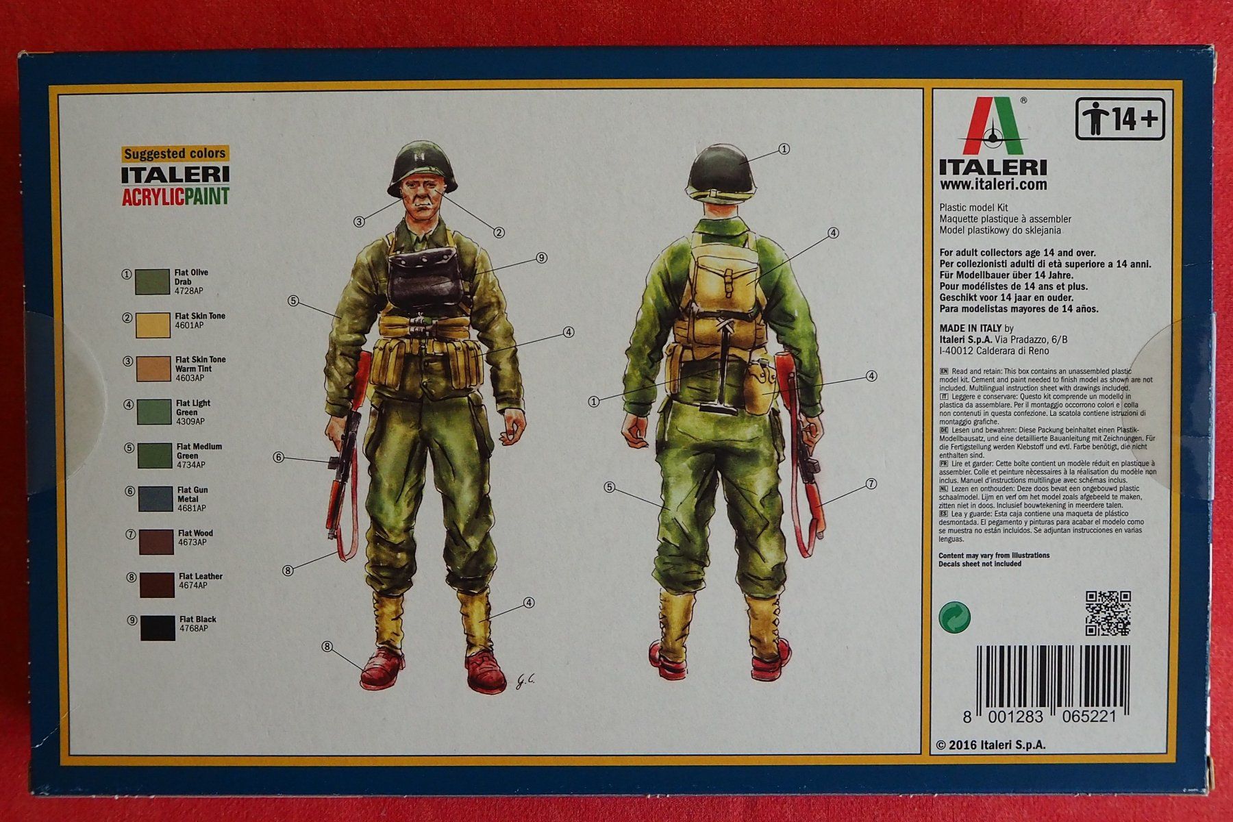 Italeri Kit di modellismo & Modellini statici: Italeri / LCVP with U.S. Infantry / 1/35 – Nuovo (secondo la descrizione) da Chur venduto da big_5zx8 4