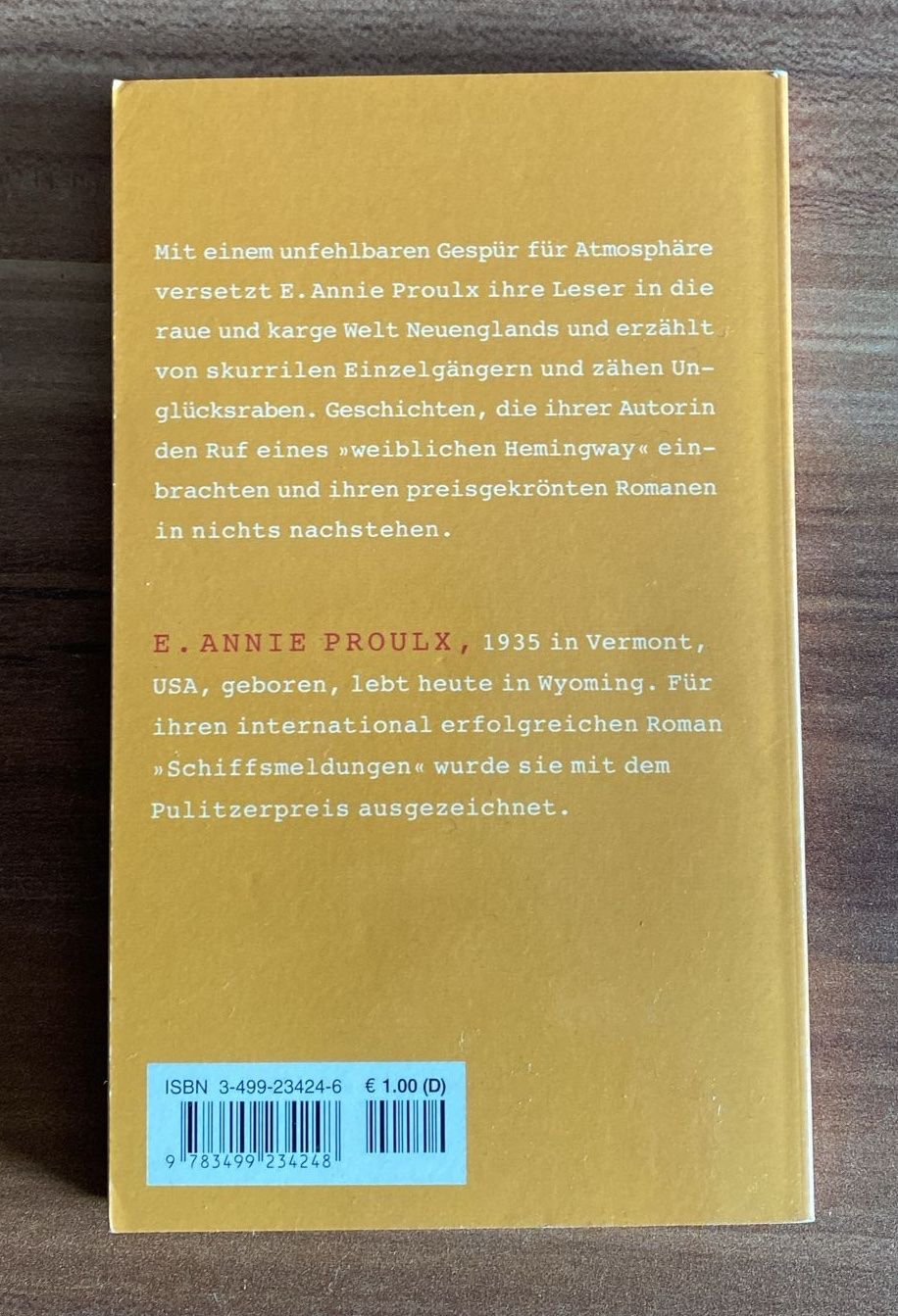 Libri: Der wolkenlose Tag von E. Annie Proulx – Usato da Wagenhausen venduto da FrauLang 1