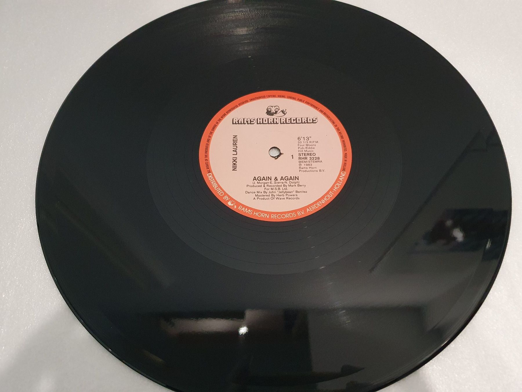 Schallplatten: Nikki Lauren – Again And Again – Gebraucht aus Uster von Vinyl-Leidenschaft 2
