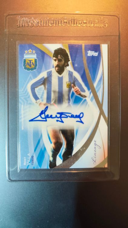Topps Lineage Argentina 2024 Firmas Numerada A 50