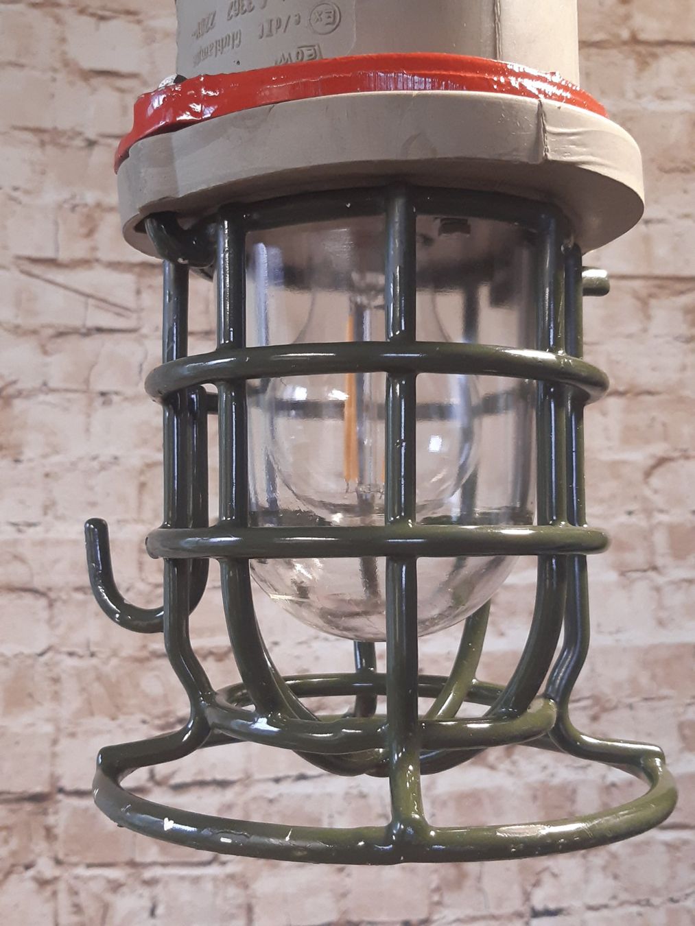 Lampade: grosse schwere Bunker Handlampe Explosions Sicher – Usato da Winterthur venduto da lampenretter 2