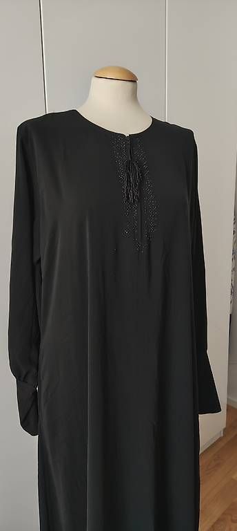 Vestiti: Kleid/Abaya schwarz mit Reissverschluss – Usato da Basel venduto da ukhtyy 4