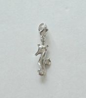 Charm "Seepferdchen" Silber 925 (rhodiniert) - Neu