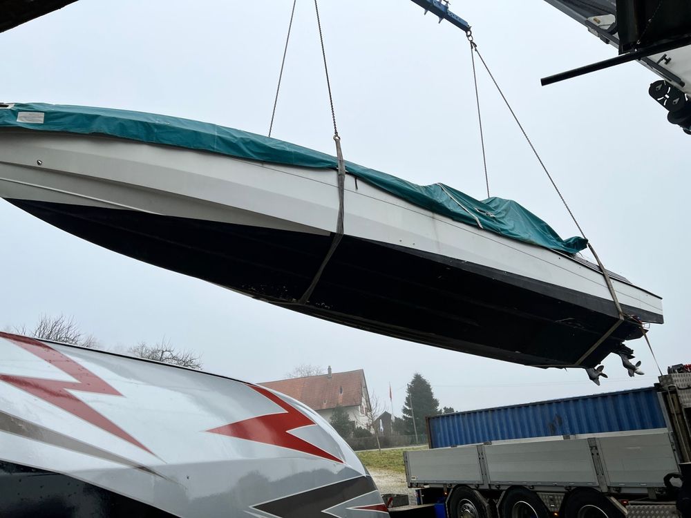 Scarab Boote: WELLCRAFT SCARAB 42 - 2X 750 PS - EINTAUSCH MÖGLICH – Gebraucht aus Avenches von BOOTTRANSPORTE 2