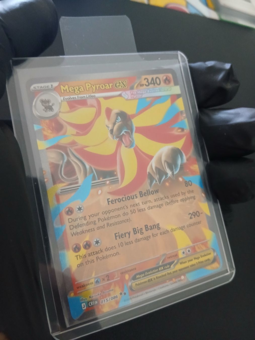 Pokémon Sammelbilder & Trading cards: Chaos Rising Mega Pyroar ex Pokémon Englisch – Neu (gemäss Beschreibung) aus Regensdorf von Baba_Basar 4