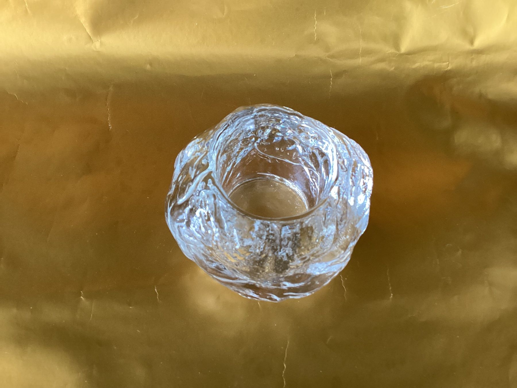 Kosta Boda Portacandele: Kosta Boda / Teelicht Snowball – Usato da Beinwil am See venduto da kae_gh7c 1